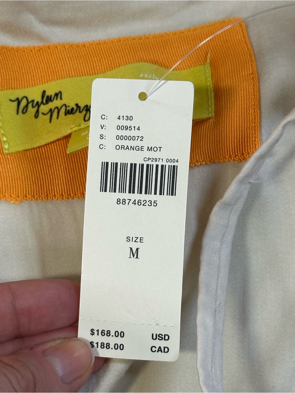 NWT Maeve x Anthropologie Dylan Mierzwinski Colette Citrus Midi Dress - Medium - Picture 6 of 16